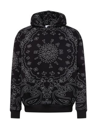 Family First Sweatshirt  preto / branco