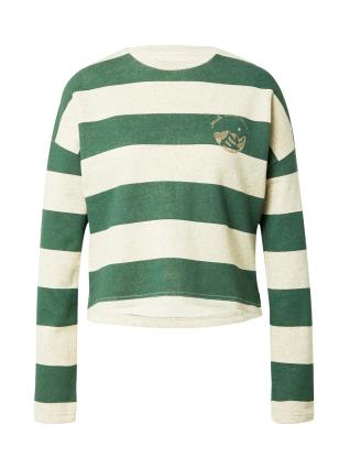 bleed clothing Pullover  verde relva / offwhite