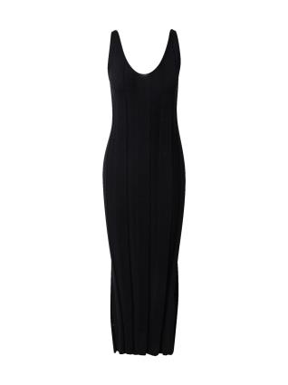 Karo Kauer Vestido de malha  preto