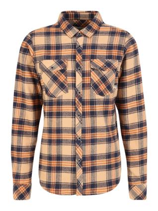 Iriedaily Camisa  bege / marinho / laranja