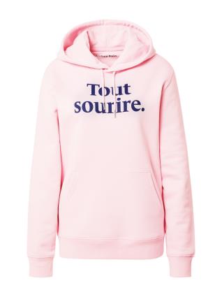 Les Petits Basics Sweatshirt 'Tout Sourire'  azul / rosa claro