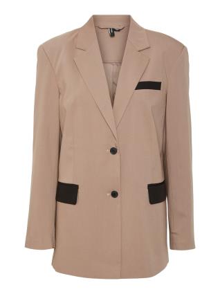 Vero Moda Collab Blazer 'Victoria'  bege escuro / castanho escuro