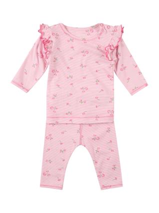 Claesen's Pijama  verde claro / cor-de-rosa / branco