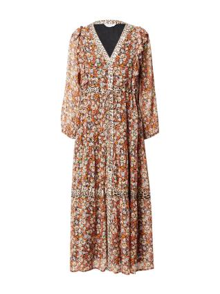 Frogbox Vestidos camiseiros  azul claro / verde claro / laranja