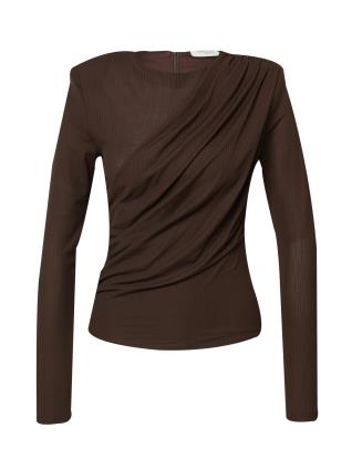 Copenhagen Muse Blusa 'GRACE'  castanho escuro