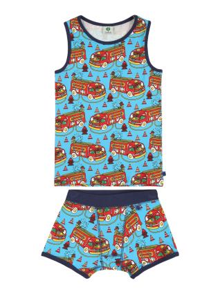 Småfolk Conjuntos de lingerie  azul céu / amarelo / verde / vermelho