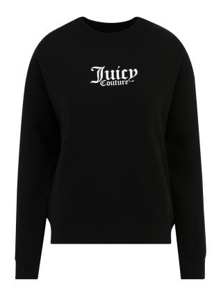 Juicy Couture Sport Sweatshirt de desporto  preto / branco