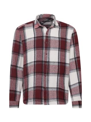 Trendyol Camisa  carmesim / preto / branco