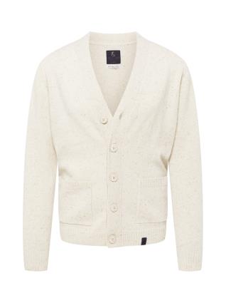 COLOURS & SONS Casaco de malha  creme / preto