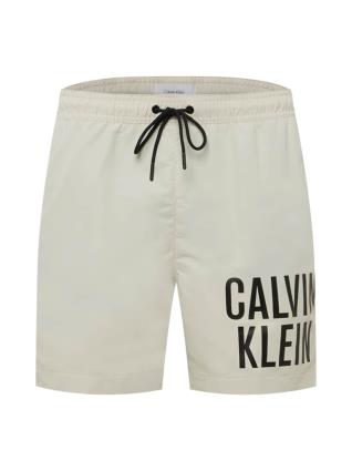 Calvin Klein Swimwear Calções de banho  greige / preto