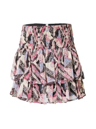 Pepe Jeans Saia 'PIPA'  creme / azul claro / rosa escurecido / preto