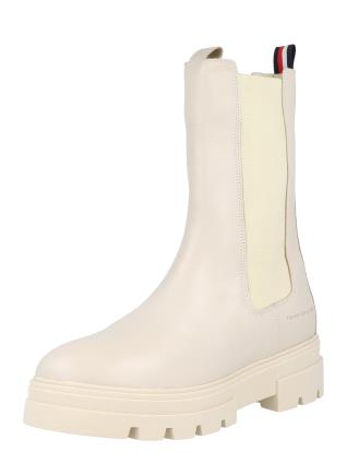TOMMY HILFIGER Botas chelsea  bege / navy / vermelho / branco