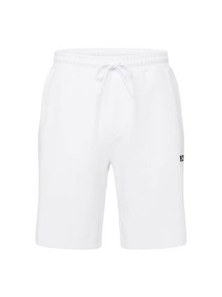 BOSS Green Calças 'Headlo 1'  preto / branco