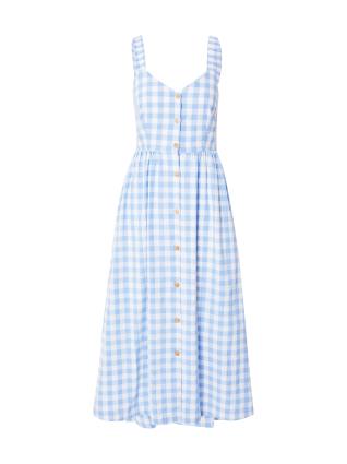 Louche Vestido de verão  azul claro / branco