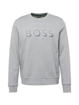 BOSS Green Sweatshirt 'Salbo'  cinzento / acinzentado