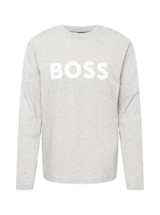 BOSS Green Camisa 'Togn'  cinzento claro / branco