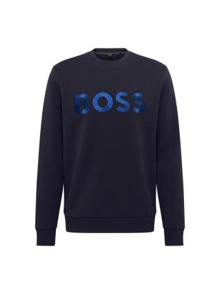 BOSS Green Sweatshirt 'Salbo'  azul / azul escuro