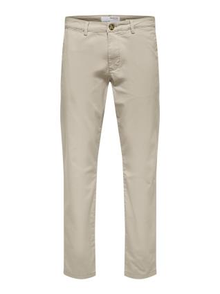 SELECTED HOMME Calças chino 'New Miles'  cinzento claro