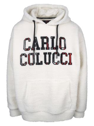 Carlo Colucci Sweatshirt  vermelho / preto / branco