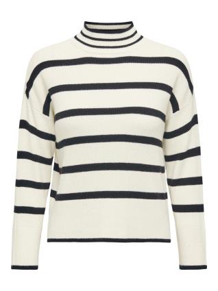 ONLY Pullover 'Ibi'  azul noturno / branco