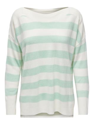 ONLY Pullover 'AMALIA'  menta / branco