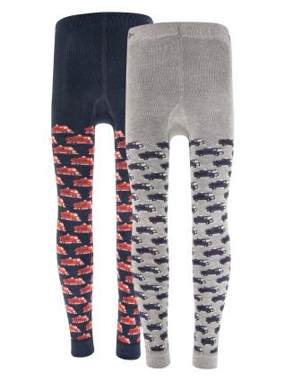 EWERS Collants  navy / acinzentado / vermelho