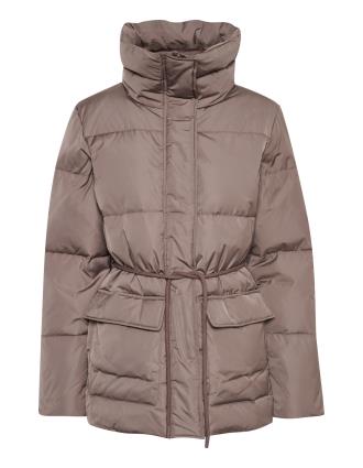 SOAKED IN LUXURY Casaco meia-estação 'Mylo'  taupe