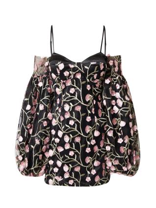 AMY LYNN Vestido de cocktail 'Kylie'  verde / cor-de-rosa / preto