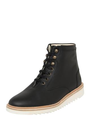 EKN Footwear Botas com atacadores 'DESERT HIGH RIPPLE'  preto