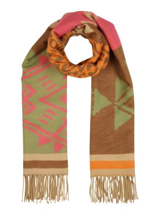 CODELLO Cachecóis  creme / castanho / oliveira / laranja / cor-de-rosa