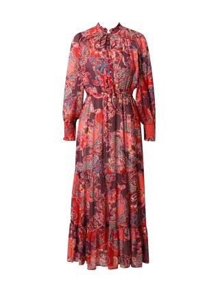 Suncoo Vestidos camiseiros 'CIPRI'  petróleo / ameixa / rosa / vermelho