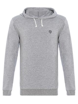 MOROTAI Sweatshirt de desporto  cinzento / cinzento escuro