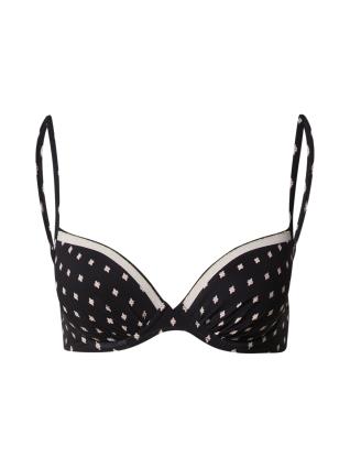 watercult Top de biquíni  ouro / preto / branco