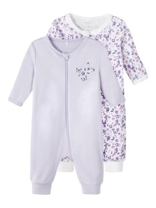 NAME IT Macacão/Body  navy / roxo pastel / roxo escuro / branco