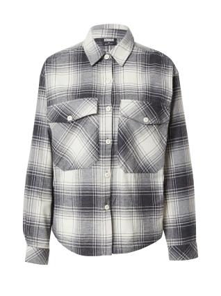 Urban Classics Blusa  cinzento escuro / acinzentado / offwhite