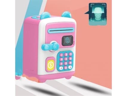 Mealheiro Elétrico Reconhecimento Facial Rosa