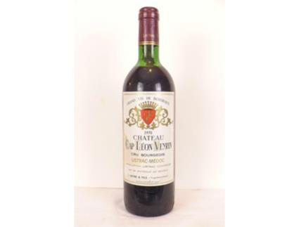 Vinho Tinto CHÂTEAU CAP LÉON VEYRIN 1970 (75 cl - 1 unidade)