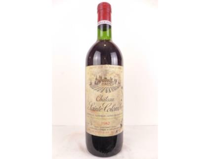 Vinho Tinto CHÂTEAU SAINTE COLOMBE 1982 (75 cl - 1 unidade)