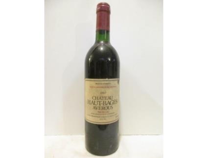 Vinho Tinto CHÂTEAU HAUT-BAGES AVEROUS 1987 (75 cl - 1 unidade)