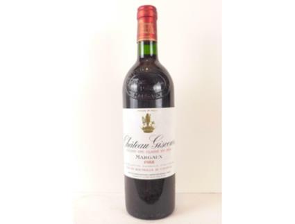 Vinho Tinto CHÂTEAU GISCOURS 1988 (75 cl - 1 unidade)