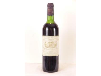 Vinho Tinto CHÂTEAU MARGAUX 1975 (75 cl - 1 unidade)