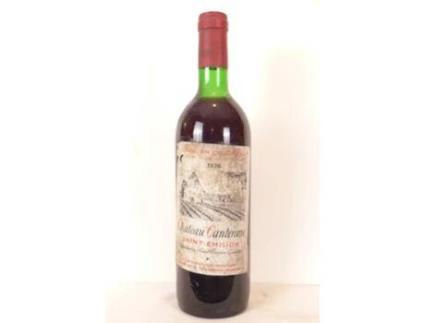 Vinho Tinto CHÂTEAU CANTERANE 1976 (75 cl - 1 unidade)