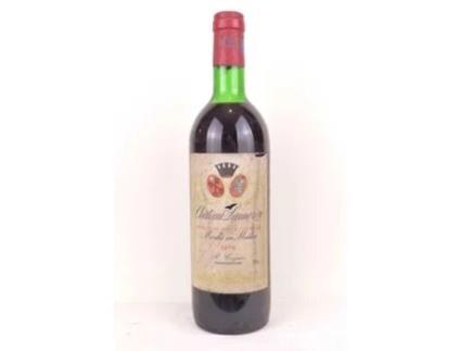 Vinho Tinto CHÂTEAU LAMORÈRE 1975 (75 cl - 1 unidade)