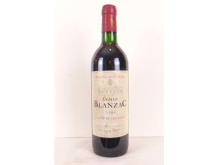 Vinho Tinto CHÂTEAU BLANZAC 1989 (75 cl - 1 unidade)
