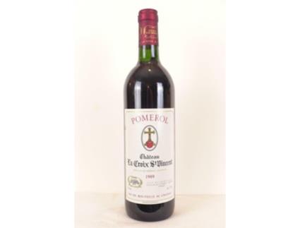 Vinho Tinto CHÂTEAU LA CROIX SAINT-VINCENT 1989 (75 cl - 1 unidade)