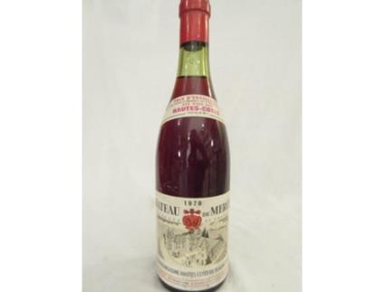Vinho Tinto CHÂTEAU DE MERCEY 1970 (75 cl - 1 unidade)