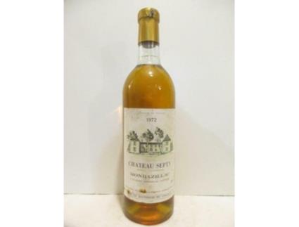 Vinho Licoroso CHÂTEAU SEPTY 1972 (75 cl - 1 unidade)