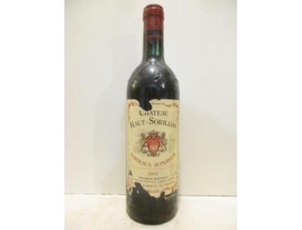 Vinho Tinto CHÂTEAU HAUT-SORILLON 1985 (75 cl - 1 unidade)