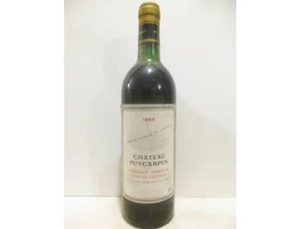 Vinho Tinto CHÂTEAU PUYCARPIN 1985 (75 cl - 1 unidade)