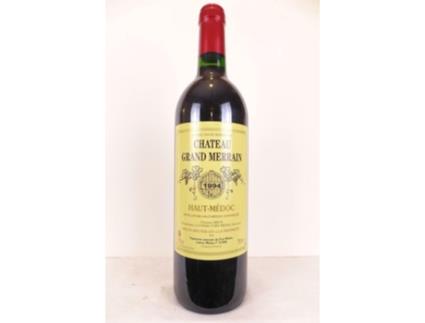 Vinho Tinto CHÂTEAU GRAND MERRAIN 1994 (75 cl - 1 unidade)